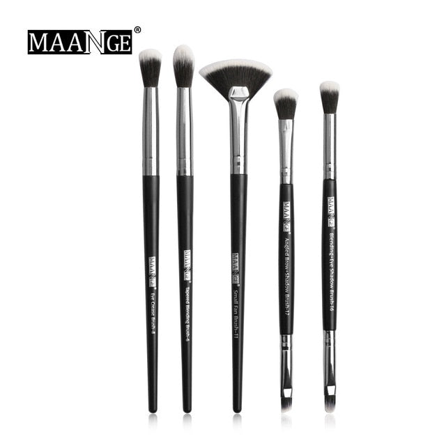 MAANGE Pro 3/5/12 pcs/lot Makeup Brushes Set Eye Shadow Blending Eyeliner Eyelash Eyebrow Brushes For Makeup New