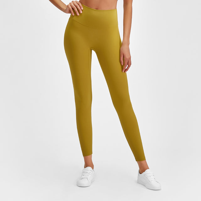 Nepoagym 25" RHYTHM Women Yoga Leggings No Front Seam Buttery Soft Woman Workout Leggins Pant for Gym Sports Fitness