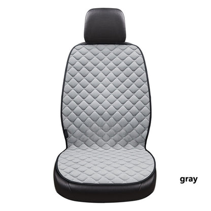 12V Heated Car Seat Cover Cushion Winter Plush Heater Warmer Control Temperature Electric Heating Seat Pad