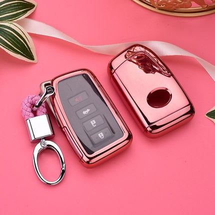 PC+TPU Car Key Cover Case For Lexus NX GS RX IS ES GX LX RC 200 250 350 LS 450H 300H Key Case keychain keyring Accessories