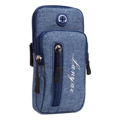 Sport Arm Bag Sports Cell Phone Case Running Jogging Pouch Wallet  With Arm Band Charging Earphone Hole