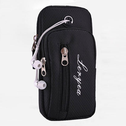 Sport Arm Bag Sports Cell Phone Case Running Jogging Pouch Wallet  With Arm Band Charging Earphone Hole