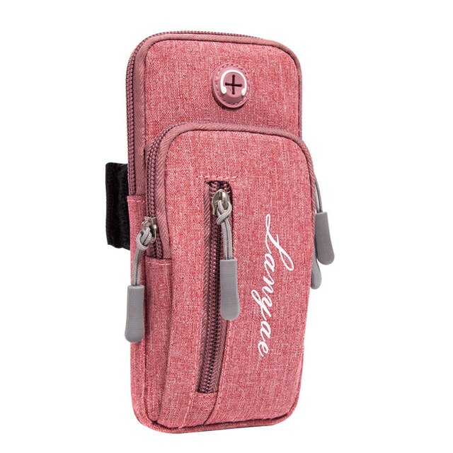 Sport Arm Bag Sports Cell Phone Case Running Jogging Pouch Wallet  With Arm Band Charging Earphone Hole