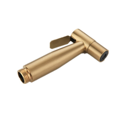 Antique Brushed Gold Douche Kit Hand Held Bidet Sprayer Stainless Steel Toilet Bidet faucet Shattaf  Valve Jet Set Shower Head
