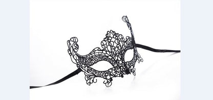 1PCS Hot Sales Sexy Lady Black Lace Mask Cutout Eye Mask For Masquerade Party Fancy Dress Costume Halloween Party Fancy