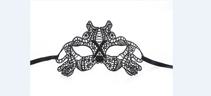1PCS Hot Sales Sexy Lady Black Lace Mask Cutout Eye Mask For Masquerade Party Fancy Dress Costume Halloween Party Fancy