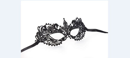 1PCS Hot Sales Sexy Lady Black Lace Mask Cutout Eye Mask For Masquerade Party Fancy Dress Costume Halloween Party Fancy
