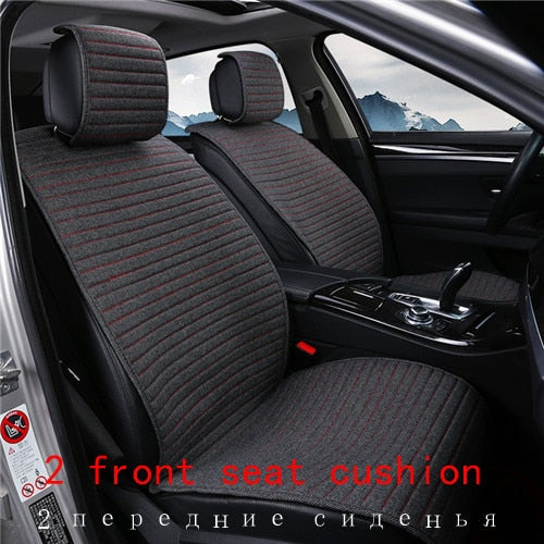 2 pcs cover mat Protect car seat cushion Universal/O SHI CAR seat covers Fit Most Automotive interior, Truck, Suv,or Van