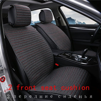 2 pcs cover mat Protect car seat cushion Universal/O SHI CAR seat covers Fit Most Automotive interior, Truck, Suv,or Van