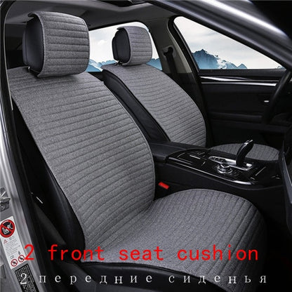 2 pcs cover mat Protect car seat cushion Universal/O SHI CAR seat covers Fit Most Automotive interior, Truck, Suv,or Van