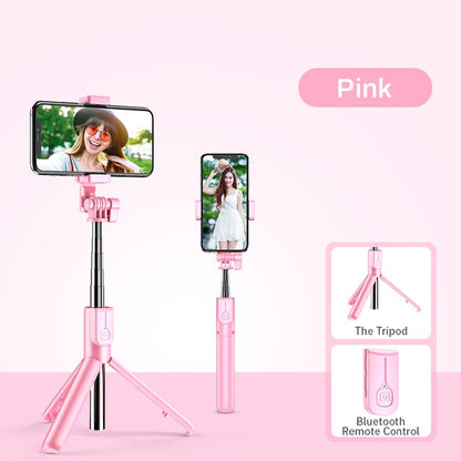 New Wireless Bluetooth Selfie Stick Tripod LED Ring Light Foldable Handheld Monopod Shutter Remote Tripod For iPhone 11 Huawei