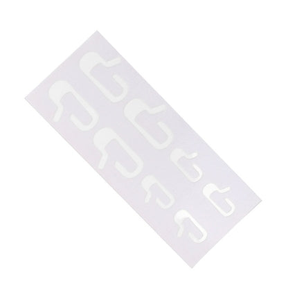 LEEPEE 1 Set DIY Car Door Open Exit Sticker Decal Luminous stickers Interior Accessories  Fit For Tesla Model 3