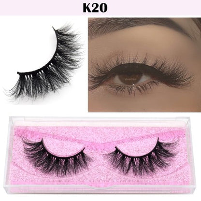 Visofree Eyelashes 3D Mink Lashes natural handmade  volume soft lashes long eyelash  extension real mink eyelash for makeup E01