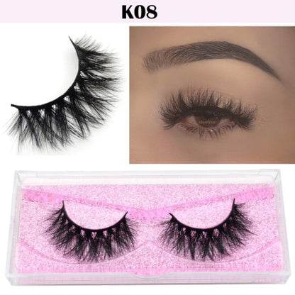 Visofree Eyelashes 3D Mink Lashes natural handmade  volume soft lashes long eyelash  extension real mink eyelash for makeup E01