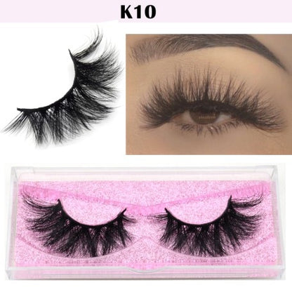 Visofree Eyelashes 3D Mink Lashes natural handmade  volume soft lashes long eyelash  extension real mink eyelash for makeup E01