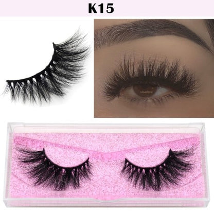 Visofree Eyelashes 3D Mink Lashes natural handmade  volume soft lashes long eyelash  extension real mink eyelash for makeup E01