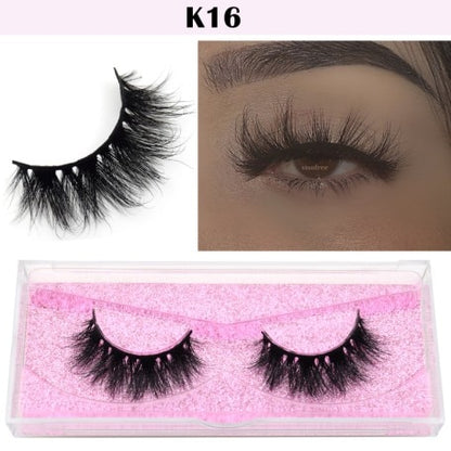 Visofree Eyelashes 3D Mink Lashes natural handmade  volume soft lashes long eyelash  extension real mink eyelash for makeup E01