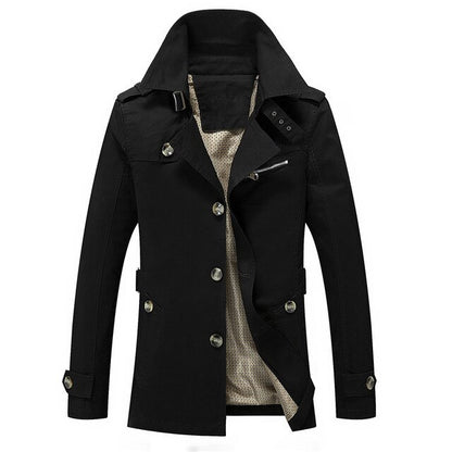 BOLUBAO Men Jacket Coat Fashion Trench Coat Jaqueta Masculina Veste Homme Brand Casual Fit Overcoat Outerwear Jacket Male