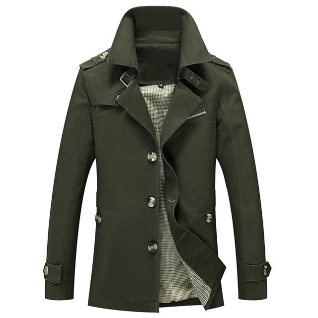 BOLUBAO Men Jacket Coat Fashion Trench Coat Jaqueta Masculina Veste Homme Brand Casual Fit Overcoat Outerwear Jacket Male
