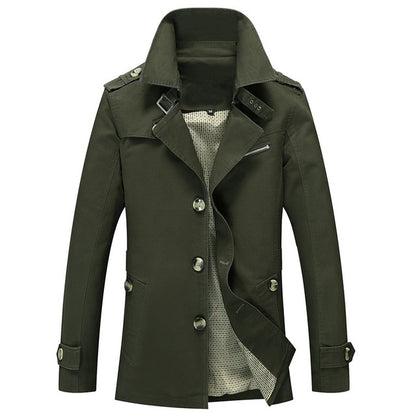 BOLUBAO Men Jacket Coat Fashion Trench Coat Jaqueta Masculina Veste Homme Brand Casual Fit Overcoat Outerwear Jacket Male