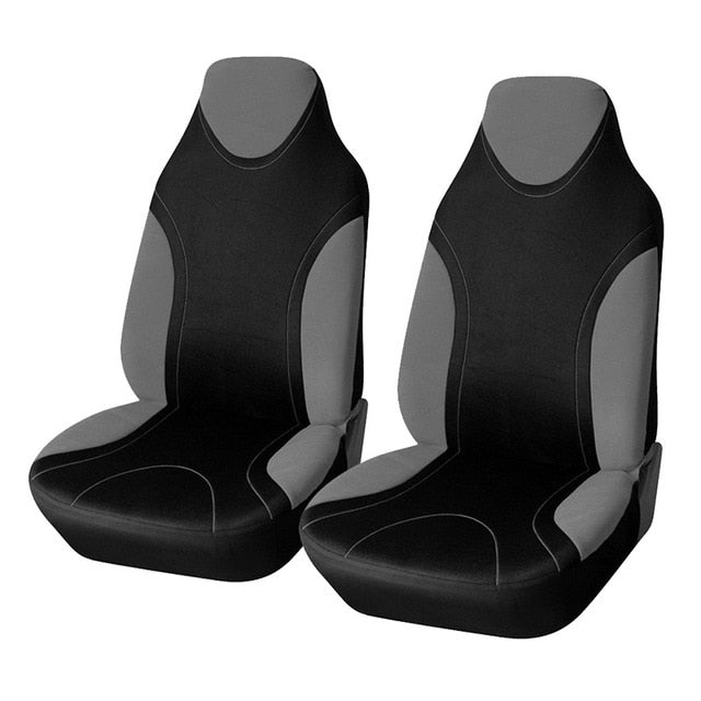 AUTOYOUTH Sports Style High Back Bucket Car Seat Cover 2PCS  Fits Most Auto Interior Accessories Seat Covers 5 Colours