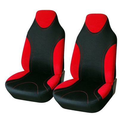 AUTOYOUTH Sports Style High Back Bucket Car Seat Cover 2PCS  Fits Most Auto Interior Accessories Seat Covers 5 Colours