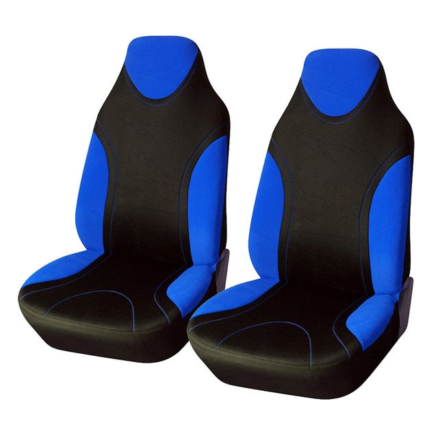 AUTOYOUTH Sports Style High Back Bucket Car Seat Cover 2PCS  Fits Most Auto Interior Accessories Seat Covers 5 Colours