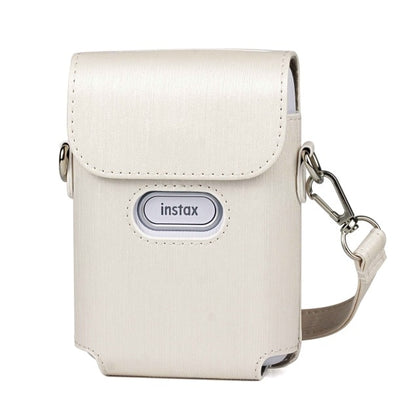For Fujifilm Instax Mini Link Printer Case Bag PU Leather Storage Blue Pink White Strap Carry Cover Shoulder Bags