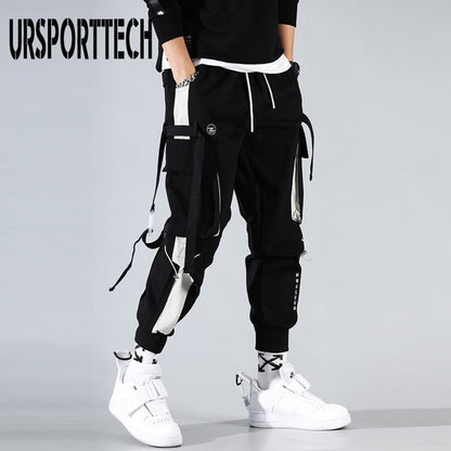 Streetwear Pockets 2020 Men's Jogger Pants Hip Hop Sweatpants Joggers Trousers Tactical Mens Pants Cargo Harem Pants Men Clothes