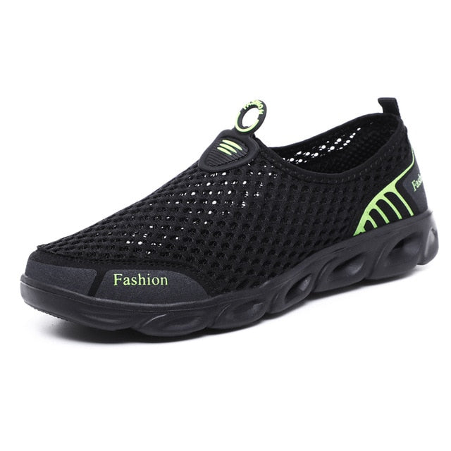 Men Casual Shoes Sneakers Fashion Light Breathable Summer Sandals Outdoor Beach Vacation Mesh Shoes Zapatos De Hombre Men Shoes