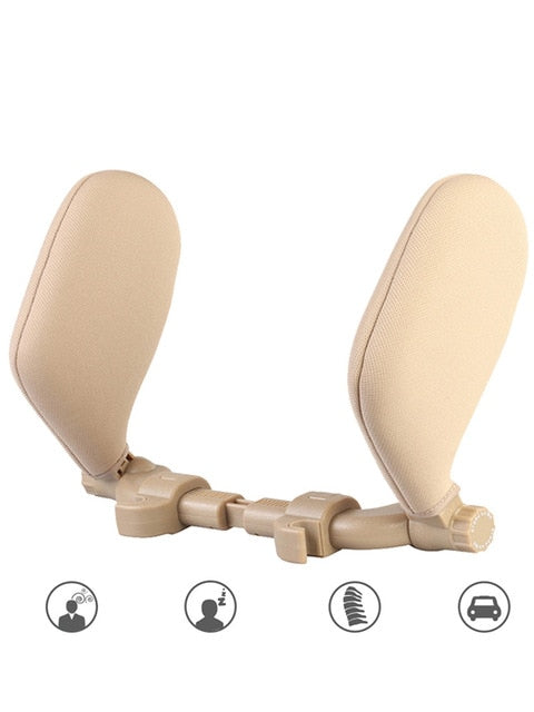 Car Neck Cushion Seat Headrest Pillow Support Head Restraint Seat Pillow Headrest Neck Travel Sleeping Cushion For Kids Adults