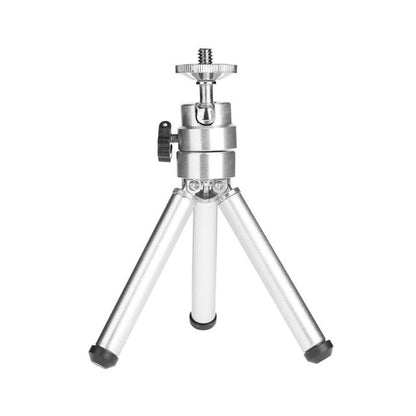 1PC Mini Aluminum Alloy Desktop Tripod 2 Section Stand Holder for Projector Camera