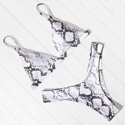 OMKAGI Bikini Micro Swimwear Women Leopard High Cut Swimming Bathing Suit Biquini Set Sexy Swimsuit Femme Brazilian Bikini 2020