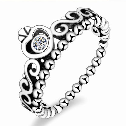 New Trendy Crystal Engagement Claws Design Hot Sale Rings For Women AAA White Zircon Cubic elegant rings Female Wedding jewerly