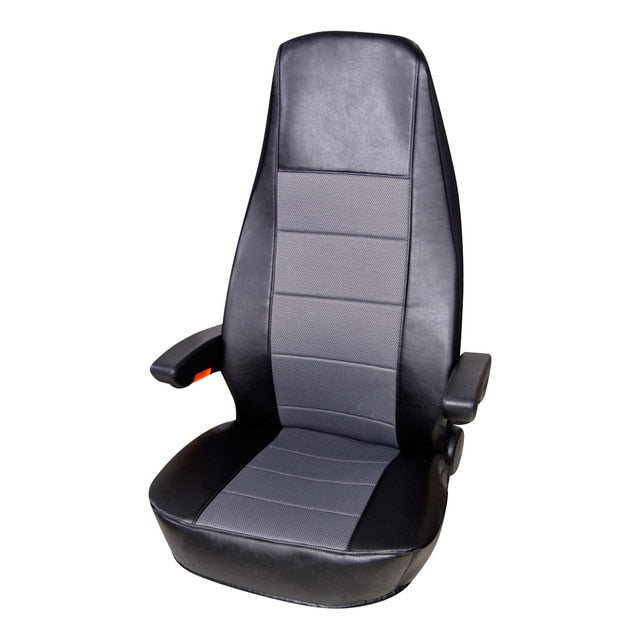 1+2 Seat Covers Car Seat Cover for Transporter/Van, Universal Fit with Artificial Leather,Truck Interior Accessories
