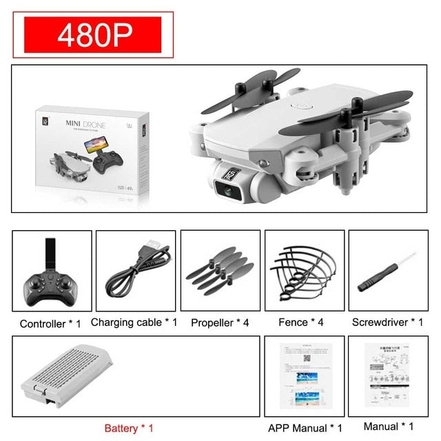 2020 NEW RC drone 4k HD wide angle camera wifi fpv drone height keeping drone with camera mini drone video live rc quadcopter