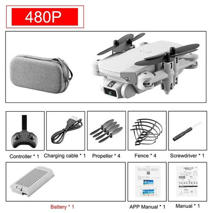 2020 NEW RC drone 4k HD wide angle camera wifi fpv drone height keeping drone with camera mini drone video live rc quadcopter