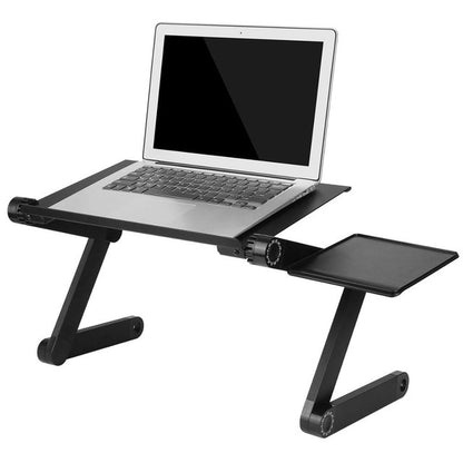 Portable Adjustable Aluminum Laptop Desk Stand Table Vented Ergonomic TV Bed laptop stand  Working Office PC Riser Bed Sofa