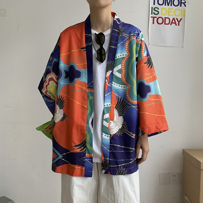 Japanese shirt men kimono 2020 Chinese kimono geisha new arrival Japanese street clothing harajuku kimono