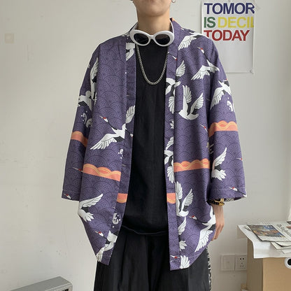 Japanese shirt men kimono 2020 Chinese kimono geisha new arrival Japanese street clothing harajuku kimono