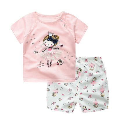 Children's Wear 2018 spring Summer Baby kids Boys Sports casual Suit boy T-shirt + jeans 2pc Set Children's Clothes kids clothes