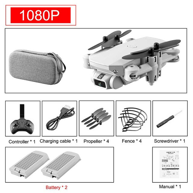 2020 NEW RC drone 4k HD wide angle camera wifi fpv drone height keeping drone with camera mini drone video live rc quadcopter