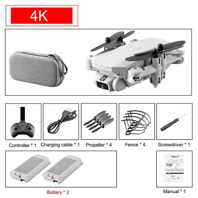 2020 NEW RC drone 4k HD wide angle camera wifi fpv drone height keeping drone with camera mini drone video live rc quadcopter