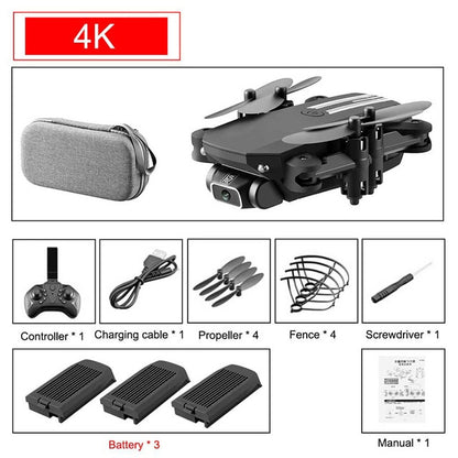 2020 NEW RC drone 4k HD wide angle camera wifi fpv drone height keeping drone with camera mini drone video live rc quadcopter