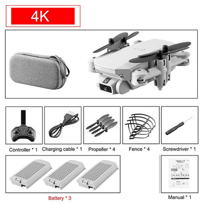 2020 NEW RC drone 4k HD wide angle camera wifi fpv drone height keeping drone with camera mini drone video live rc quadcopter