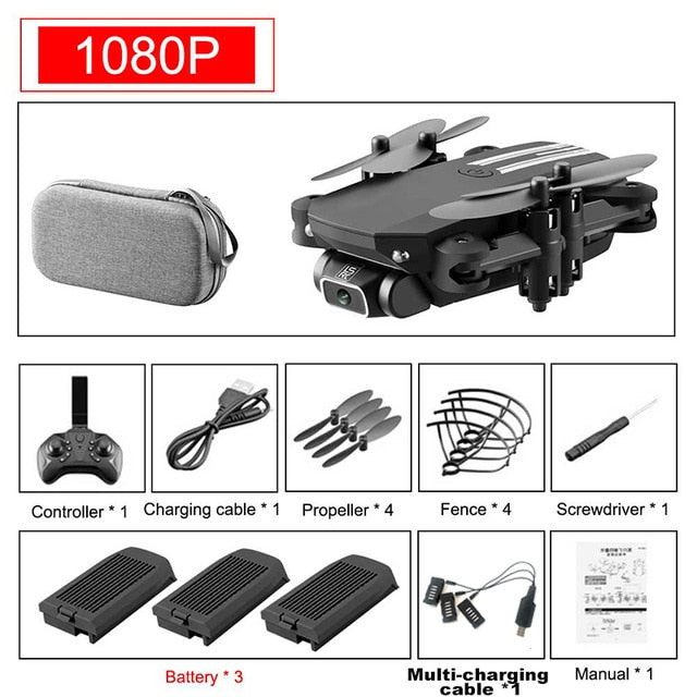 2020 NEW RC drone 4k HD wide angle camera wifi fpv drone height keeping drone with camera mini drone video live rc quadcopter