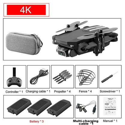 2020 NEW RC drone 4k HD wide angle camera wifi fpv drone height keeping drone with camera mini drone video live rc quadcopter
