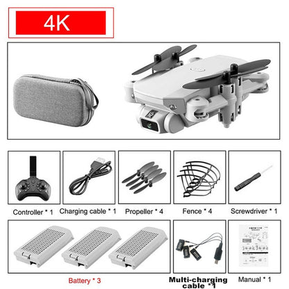 2020 NEW RC drone 4k HD wide angle camera wifi fpv drone height keeping drone with camera mini drone video live rc quadcopter