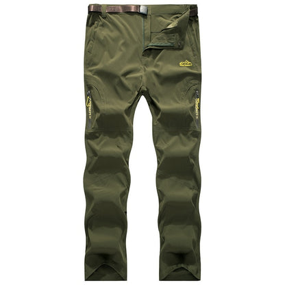 Summer Pants Men Stretch Quick Dry Pants Ultra Thin Breathable Male Trousers Man Plus Size L-5XL  Outdoor joggers Cago Pants