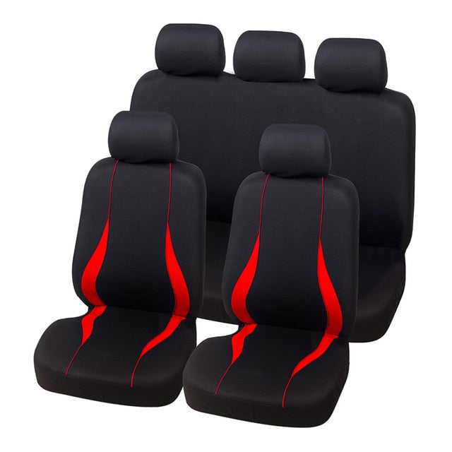 AUTOYOUTH Car Seat Covers Interior Accessories Airbag Compatible  Seat Cover For Toyota Camry Volkswagen Gray Car Seat Protector